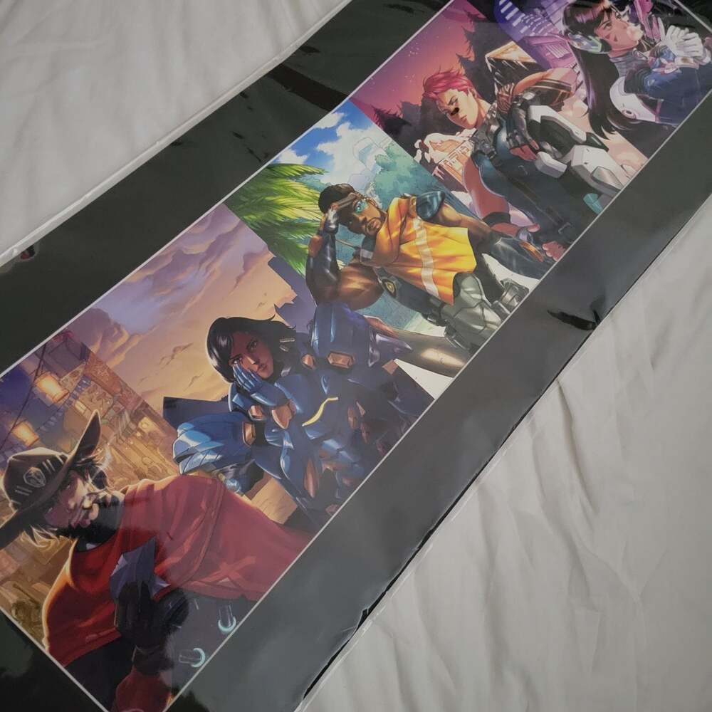 overwatch new blood comic cover collection art poster SDCC 2022 25/400